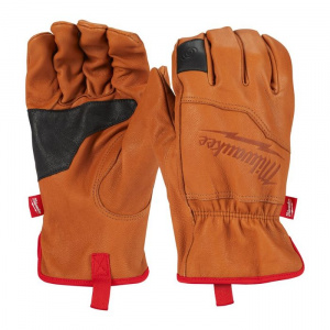 Перчатки защитные кожаные, XL/10 (1 пара), Milwaukee 4932478125