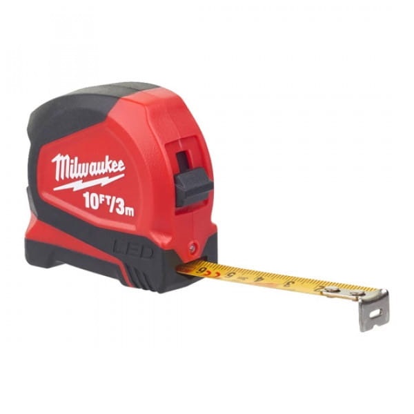 Рулетка с подсветкой 3м, Milwaukee 48226602